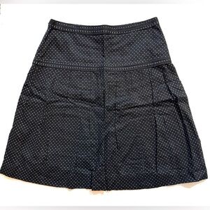 Vintage Black Polka Dot Skirt